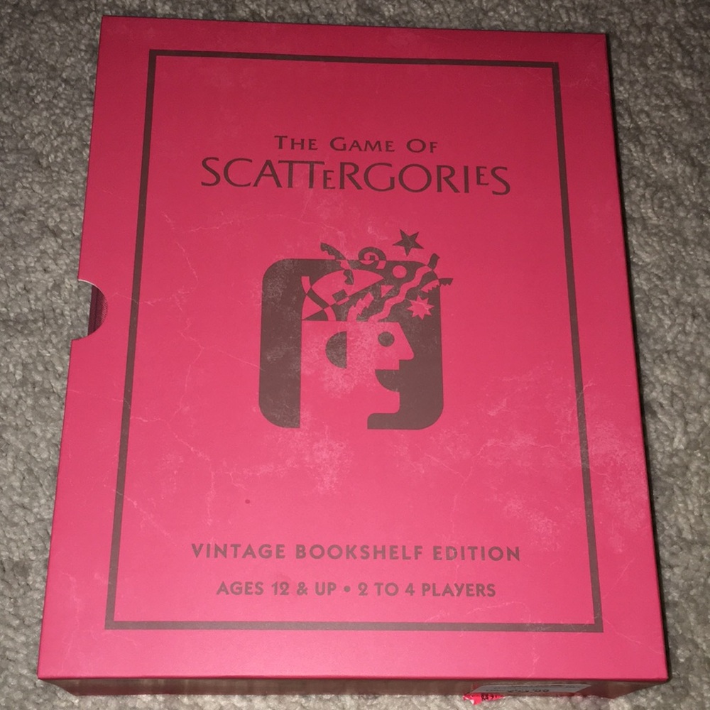 WS Game Company Collection of Vintage Bookshelf Board Games - Scattergories